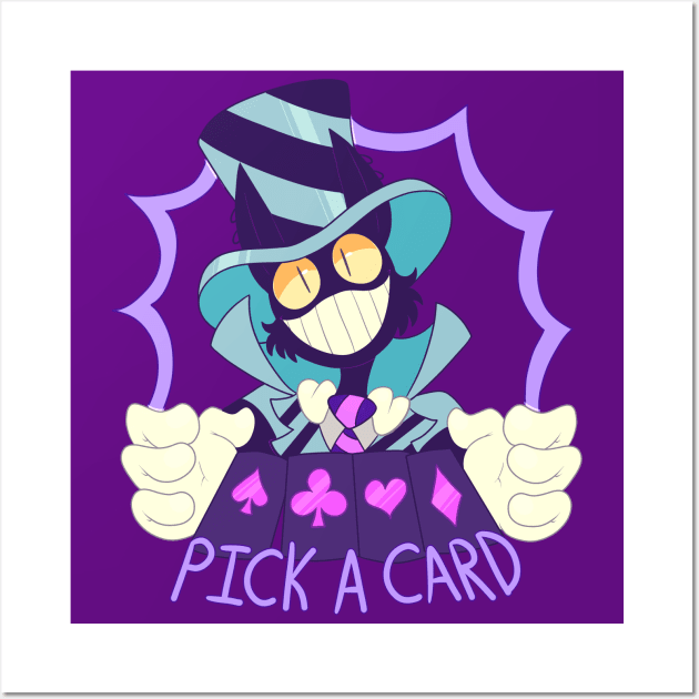 Pick A Card Wall Art by Maskarie